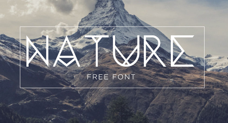 Nature Typeface